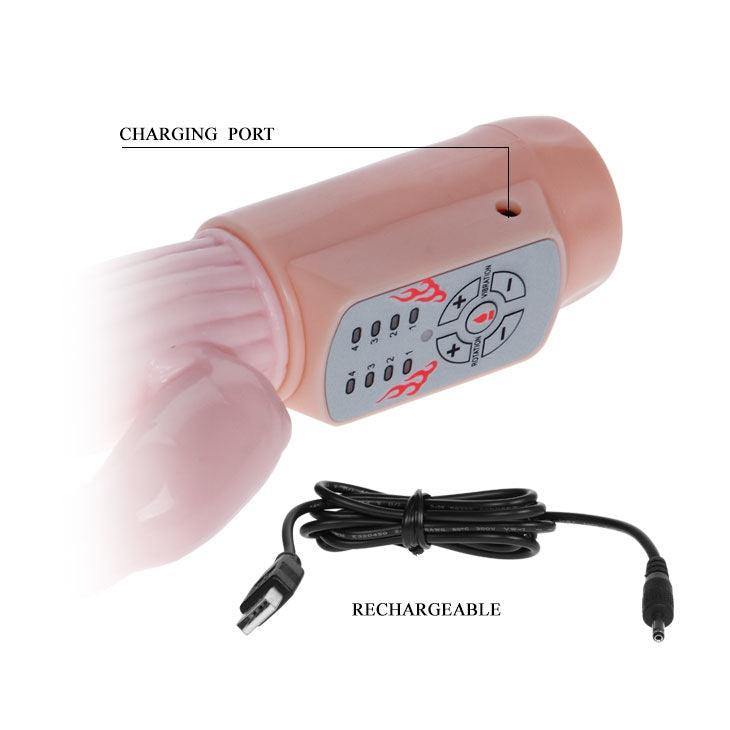 BAILE - FIRE BUNNY ROTATOR MIT FEUERSYSTEM - Sexotim
