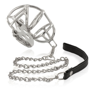 METAL HARD - KEUSCHHEITSRING AUS MIT RIEMEN - Sexotim