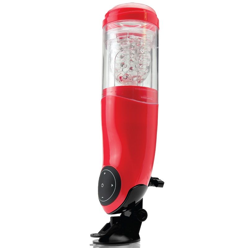 EXTREME TOYZ - PDX MEGA BATOR USB MÄNNLICHER MASTURBATOR MUND ROT - Sexotim