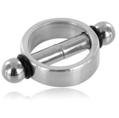 METAL HARD - MAGNETISCHE NIPPELSCHELLEN PAAR - Sexotim