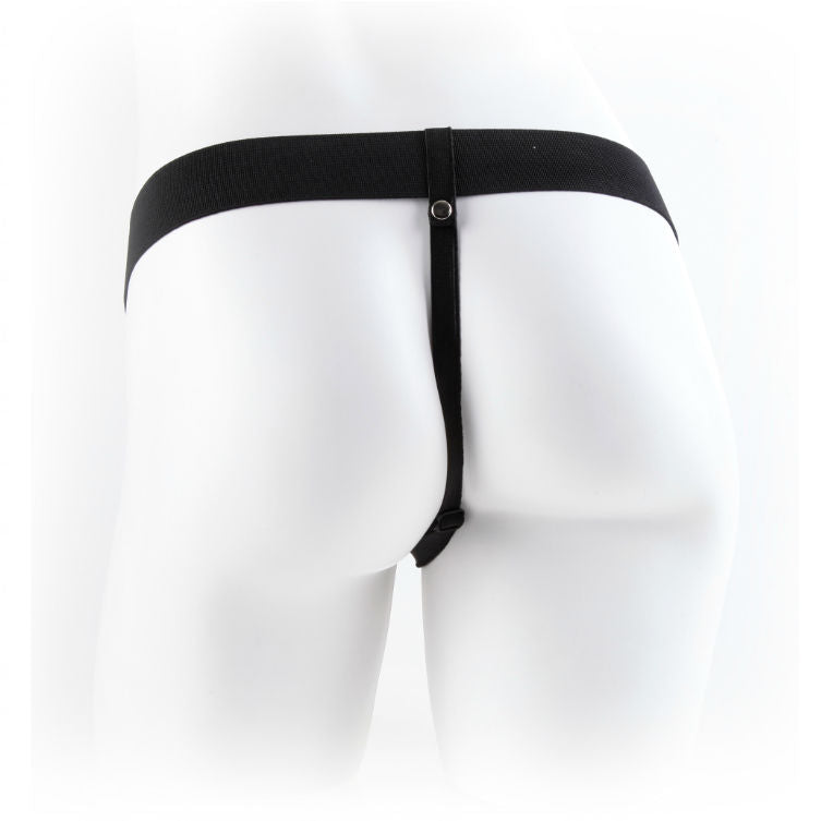 FETISH FANTASY SERIES - 9 HOHL STRAP-ON MIT BLLEN 22,9 CM FLEISCH - Sexotim