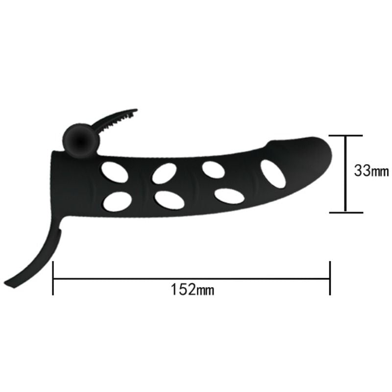 PRETTY LOVE - SILIKONHÜLLE MIT VIBRATION 15.2 CM - Sexotim