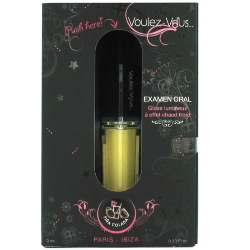 VOULEZ-VOUS - LEICHTER GLANZ MIT WIRKUNG HEISS KALT - PIÑA COLADA 10 ML - Sexotim