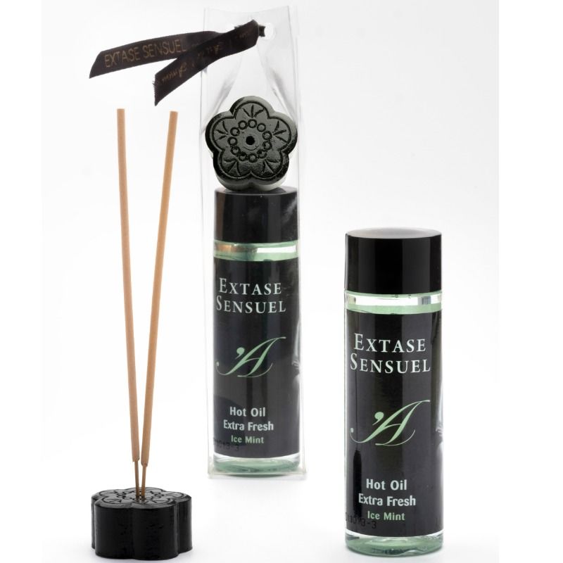 EXTASE SENSUAL - MASSAGEÖL MIT EXTRA FRISCHEM EIS EFFEKT 100 ML - Sexotim