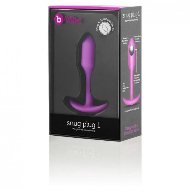B-VIBE - SNUG PLUG 1 ROSA - Sexotim