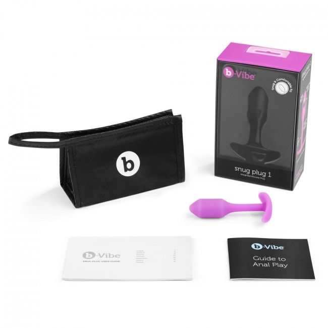 B-VIBE - SNUG PLUG 1 ROSA - Sexotim
