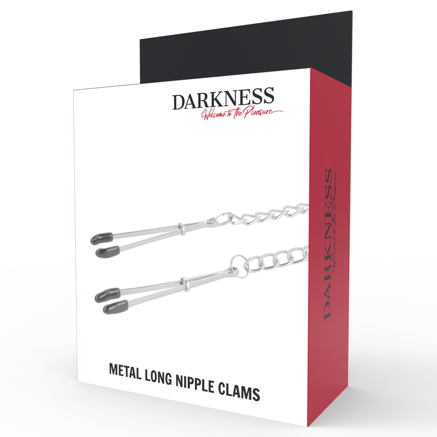 DARKNESS - EINSTELLBARE METALL-NIPPELKlammern - Sexotim