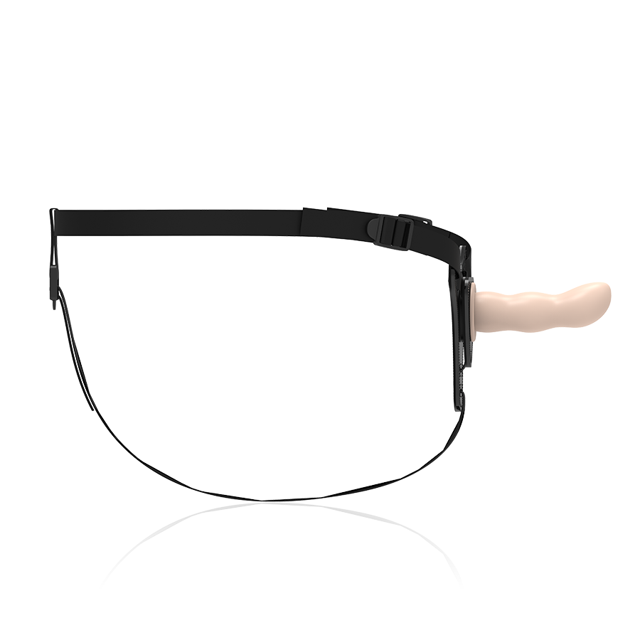 FETISH SUBMISSIVE HARNESS - SILIKON-G-SPOT 12,5 CM - Sexotim