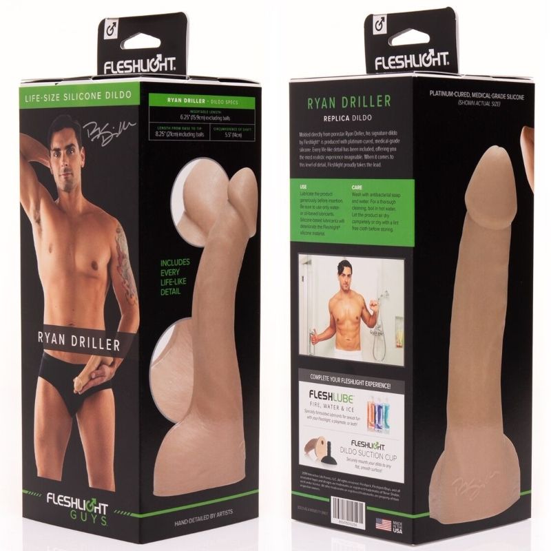 FLESHJACK - RYAN DRILLER DILDO 21 CM - Sexotim