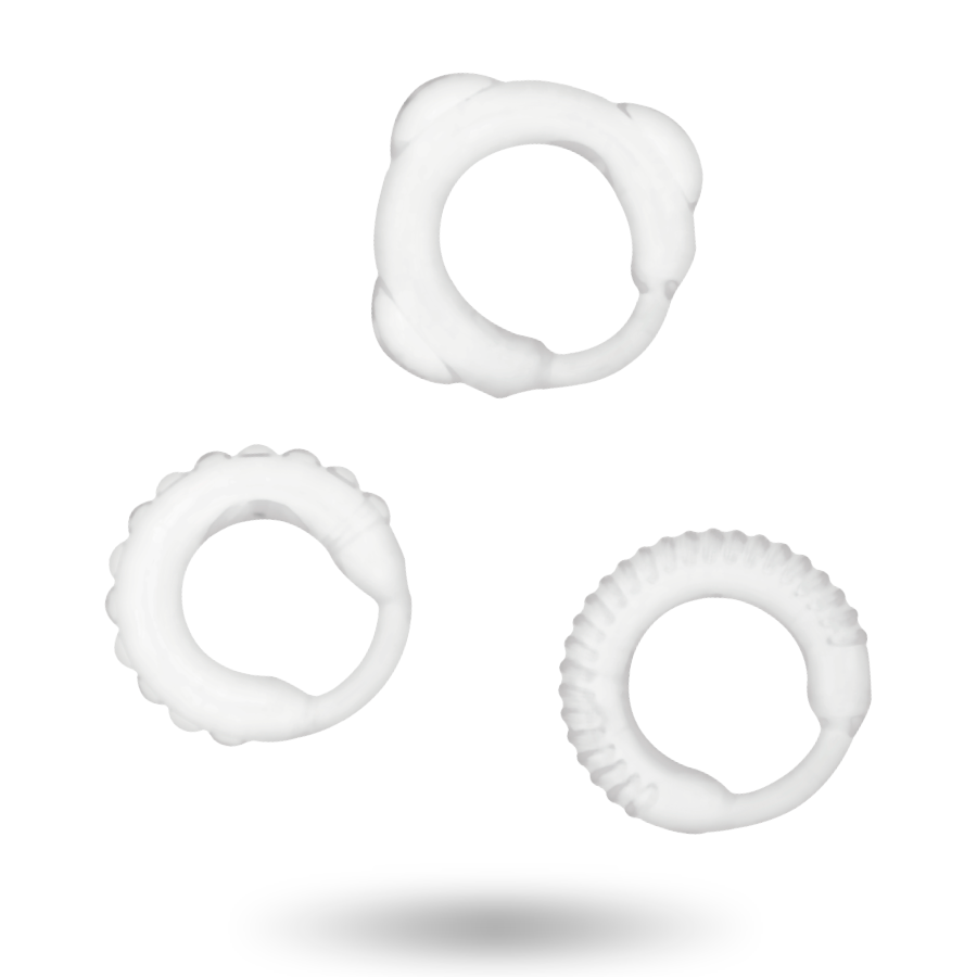 ADDICTED TOYS - C-RING-SET KLAR - Sexotim