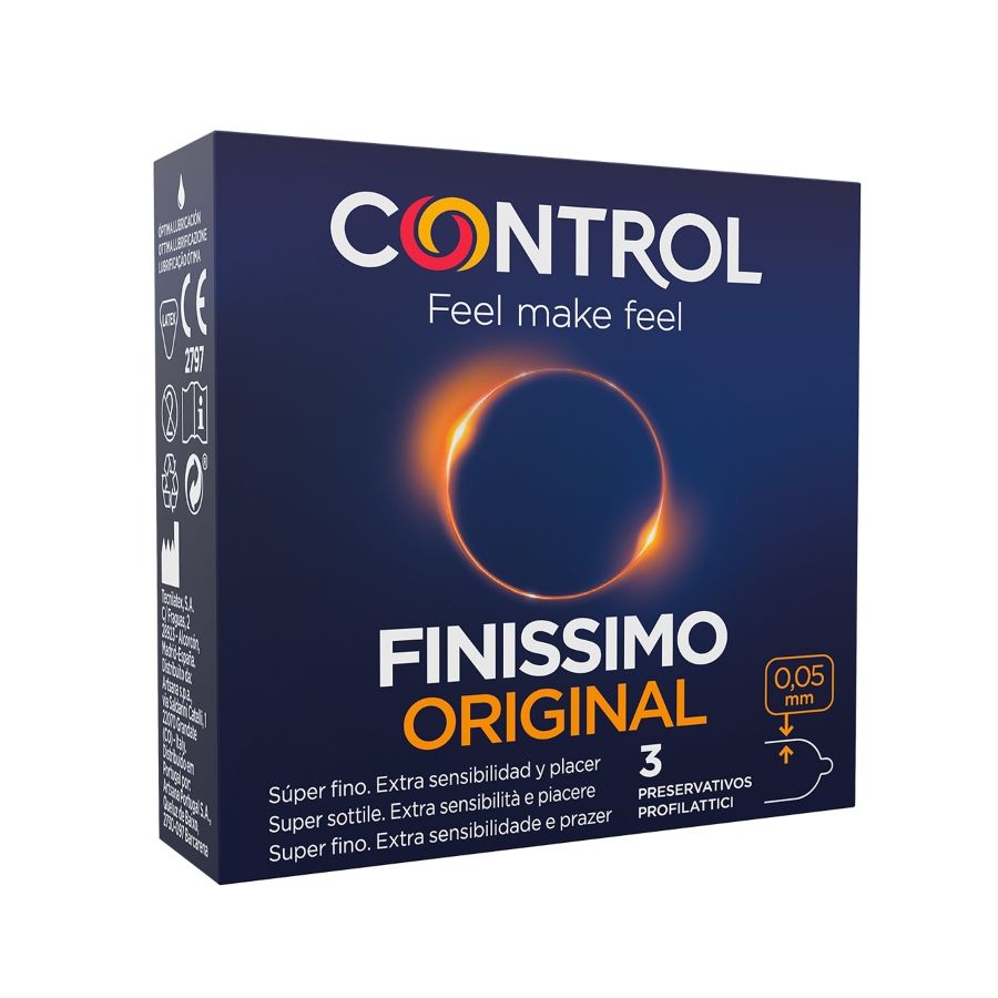 CONTROL - FINISSIMO KONDOME 3 EINHEITEN - Sexotim