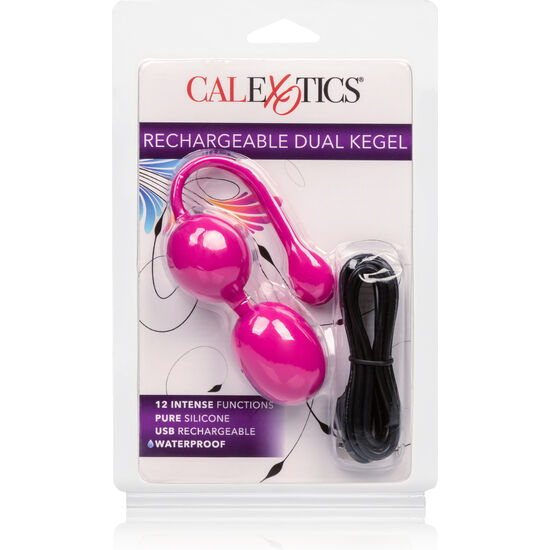CALEXOTICS - WIEDERAUFLADBARER DUAL KEGEL ROSA - Sexotim