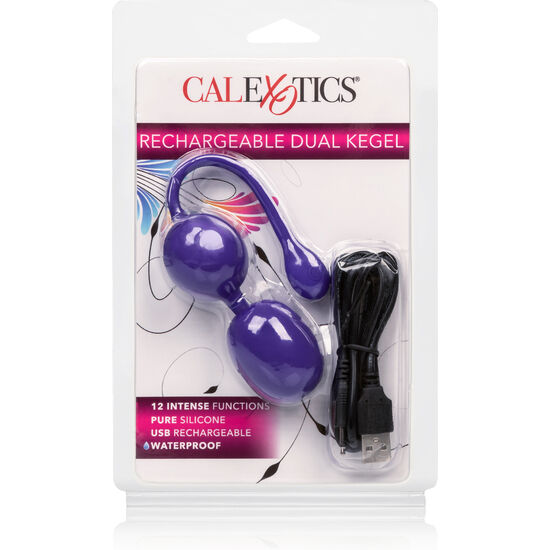 CALEXOTICS - WIEDERAUFLADBARER DUAL KEGEL LILA - Sexotim