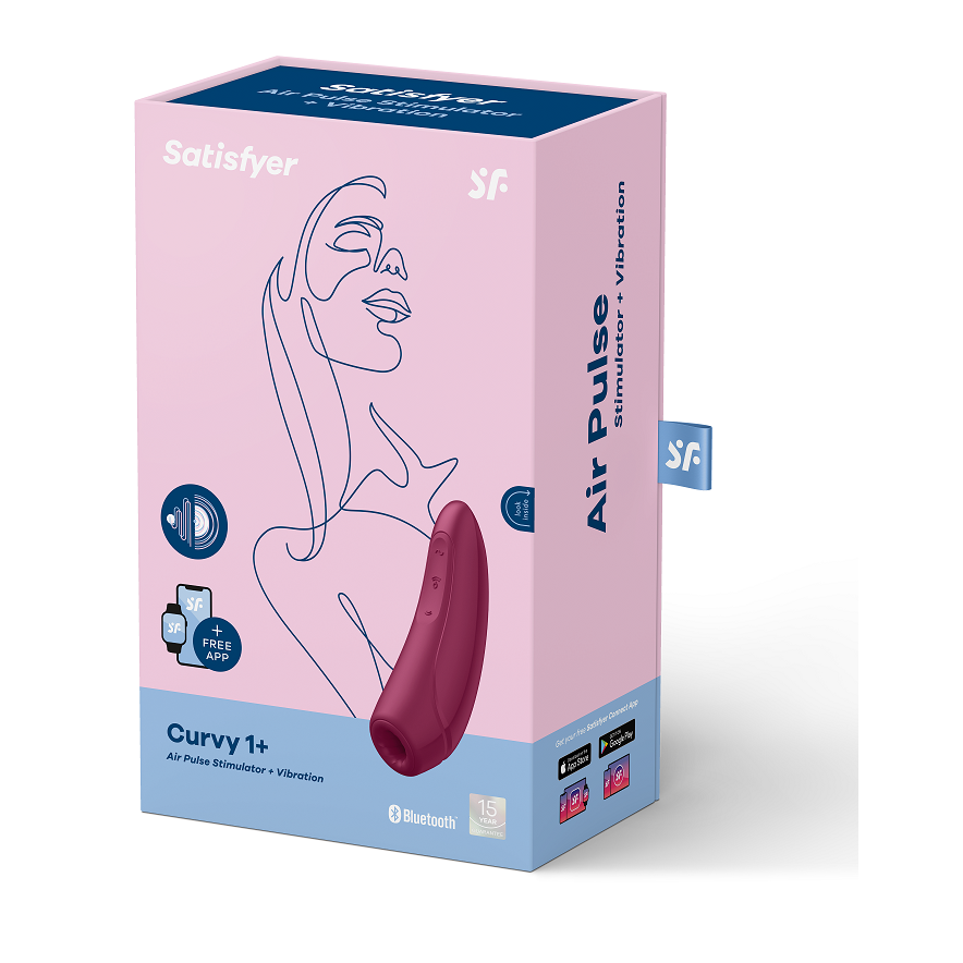 SATISFYER - CURVY 1 + ROT PINK - Sexotim