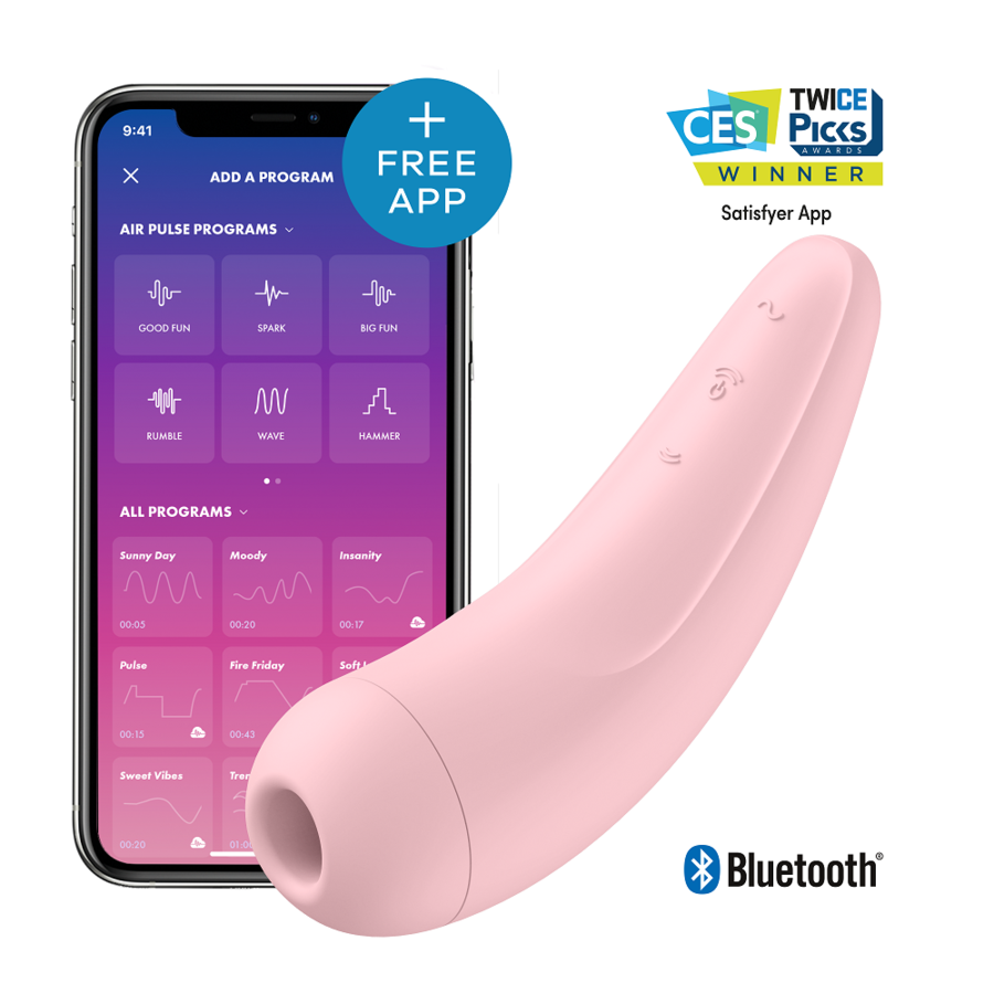 SATISFYER - CURVY 1 + ROT PINK - Sexotim