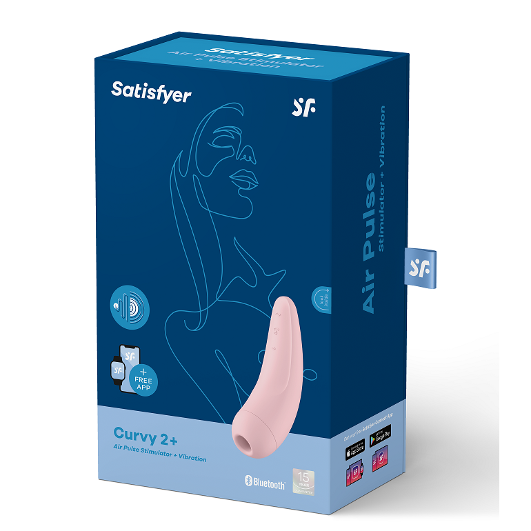 SATISFYER - CURVY 1 + ROT PINK - Sexotim