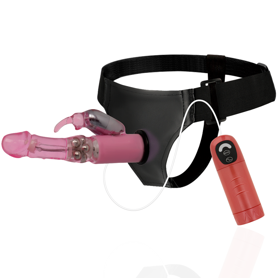 HARNESS ATTRACTION - RNES DANIEL MIT VIBRATION UND ROTATION 18 CM -O- 3.5 CM - Sexotim
