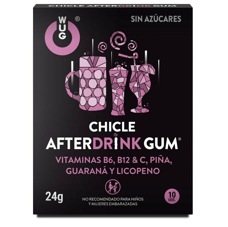 WUG GUM - AFTER DRINK HANGOVER 10 UNITS - Sexotim