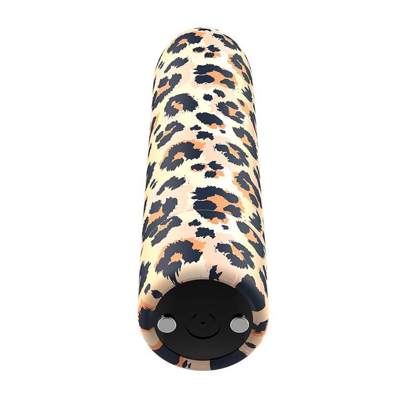 CUSTOM BULLETS - RECHARGEABLE BULLET LEOPARD 10 INTENSITIES - Sexotim