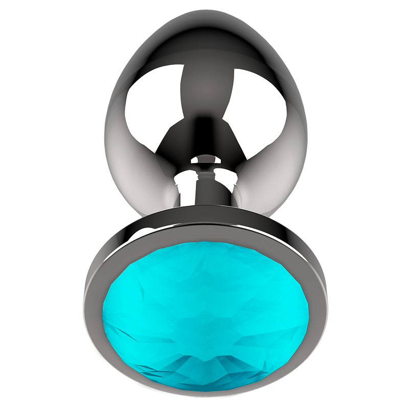 COQUETTE CHIC DESIRE - ANALPLUG METALLBLAU FARBE GRÖSSE L 4 X 9 CM - Sexotim