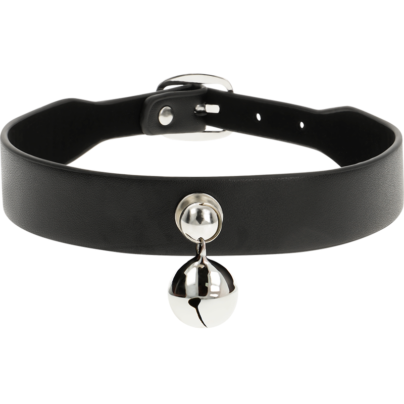 COQUETTE CHIC DESIRE - HALSKETTE AUS VEGANEM LEDER FÜR DAMEN RASSEL-ZUBEHÖR - Sexotim