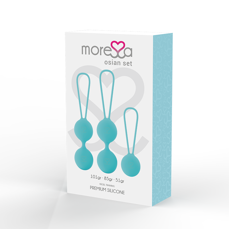 MORESSA - OSIAN SET PREMIUM TÜRKIS SILIKON - Sexotim