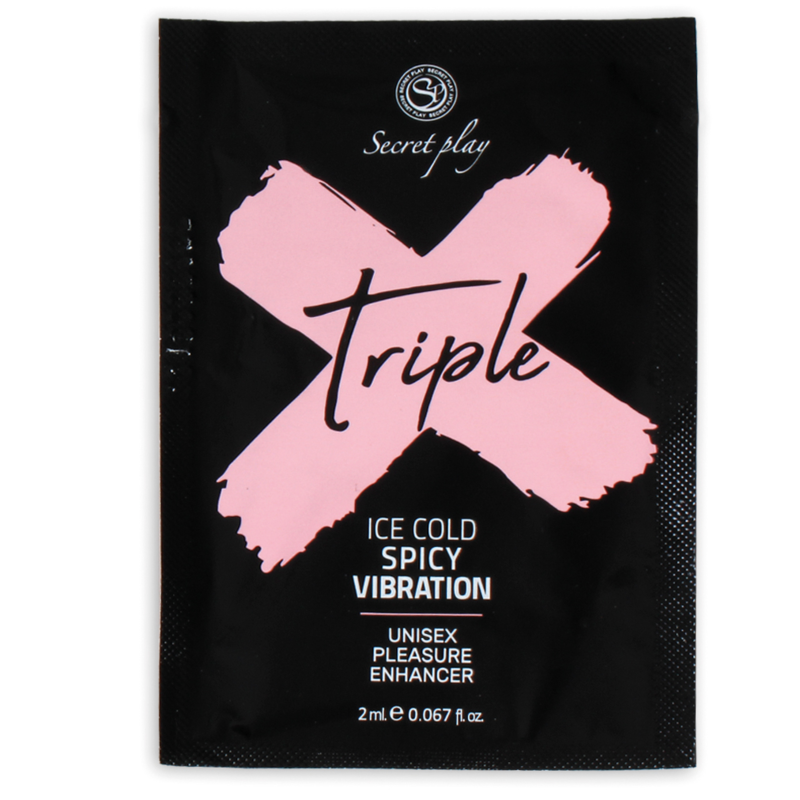 SECRETPLAY - EINZELDOSIERUNG TRIPLE X VERGNÜGENSVERSTÄRKER, 2 ML - Sexotim