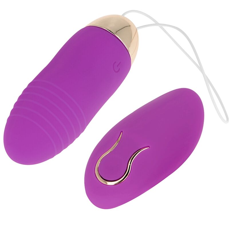 OHMAMA - VIBRIERENDES EI MIT FERNBEDIENUNG 10 GESCHWINDIGKEITEN LILA - Sexotim