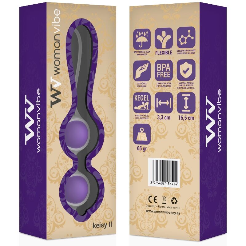 WOMANVIBE - KEISY II SILIKONKUGELN - Sexotim