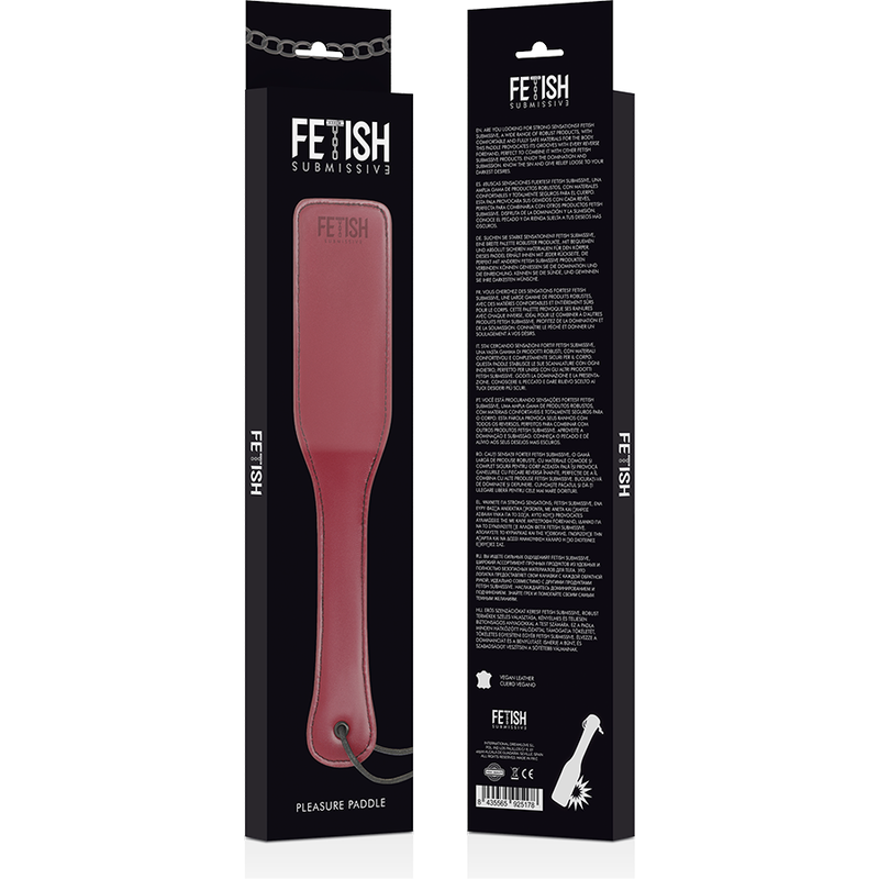 FETISH SUBMISSIVE DARK ROOM - PEITSCHE AUS VEGANEM LEDER - Sexotim