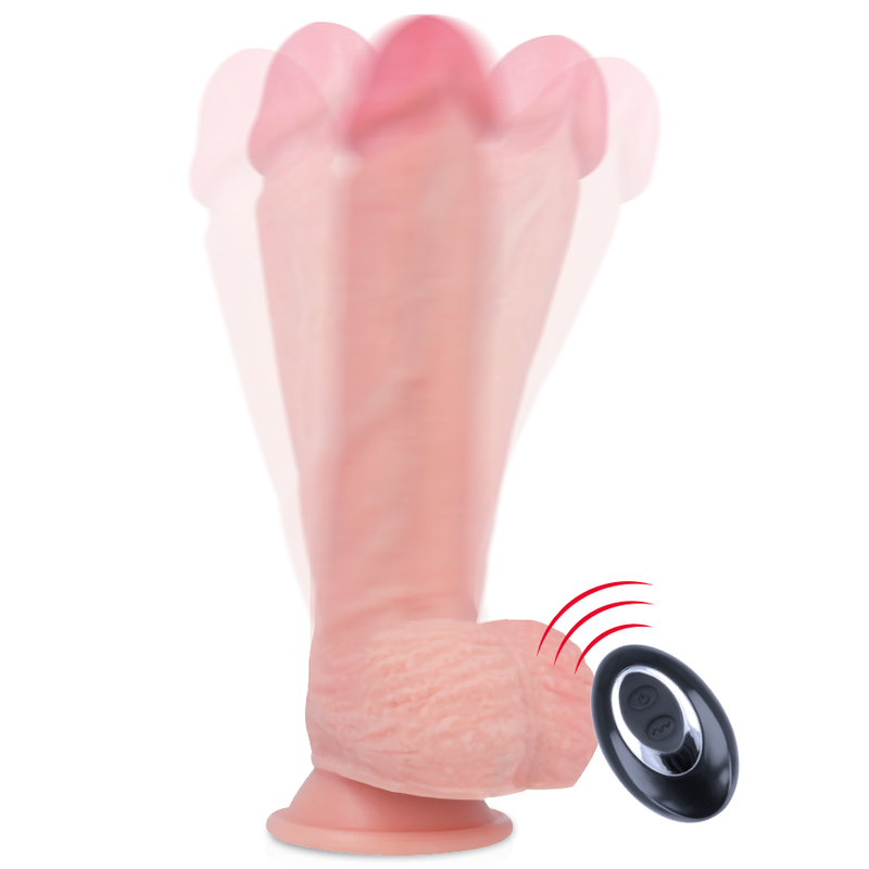 ROCKARMY - HARNESS + FLÜSSIGSILIKON VIBRATOR PREMIUM APACHE FERNBEDIENUNG 20.5 CM -O- 4.62 CM - Sexotim