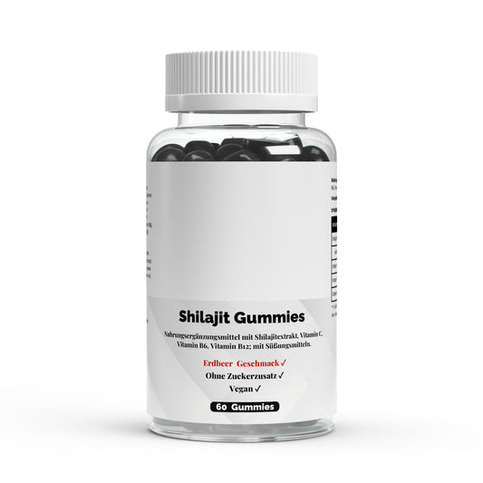 Shilajit Gummies + Vitamin C,B6, B12 - 60 Stk. - Sexotim