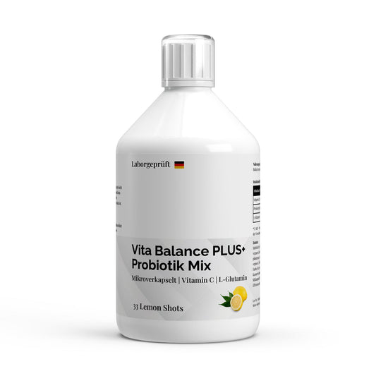Vita Balance PLUS+  Probiotik Mix- mikroverkapselt - Lemon - 500ml