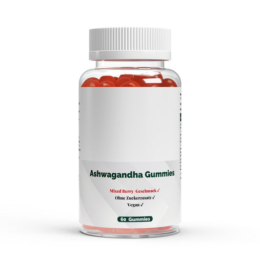 Premium Ashwagandha Gummies 300 + Vitamin B6,- 60 Stk - Sexotim