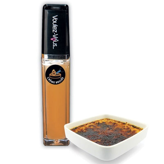VOULEZ-VOUS - LEICHTER GLANZ MIT WIRKUNG HEISS KALT - CRÈME BRULÉE GESCHMACK 10 ML - Sexotim