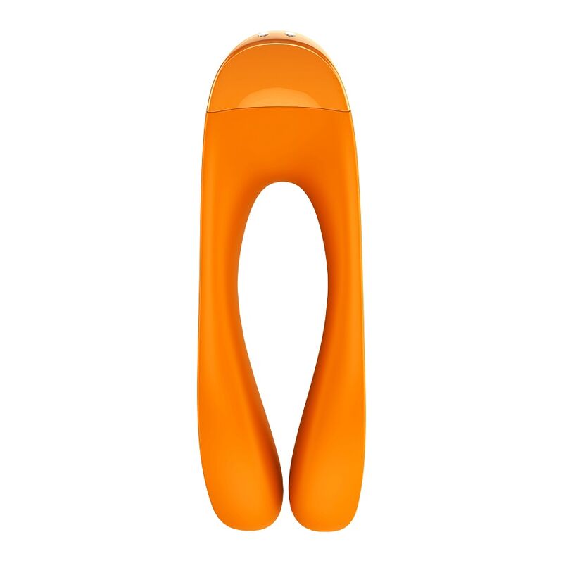 SATISFYER - CANDY CANE FINGERVIBRATOR ORANGE - Sexotim