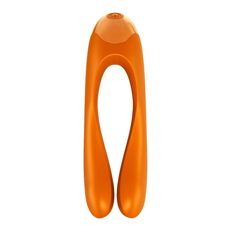 SATISFYER - CANDY CANE FINGERVIBRATOR ORANGE - Sexotim