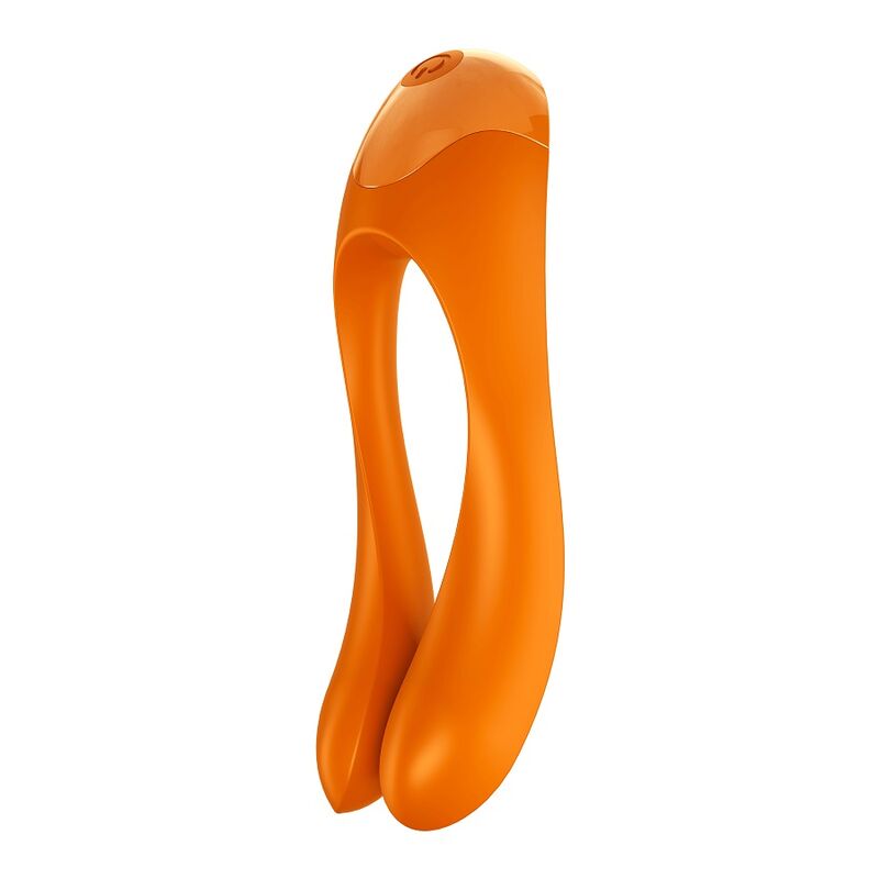 SATISFYER - CANDY CANE FINGERVIBRATOR ORANGE - Sexotim