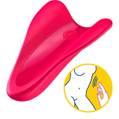 SATISFYER - HIGH FLY FINGERVIBRATOR FUCHSIA - Sexotim