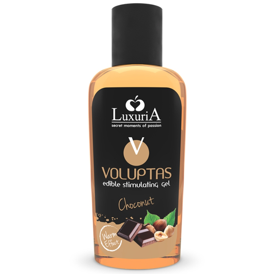 INTIMATELINE LUXURIA - VOLUPTAS ESSBARES MASSAGEGEL MIT WRMENDEM EFFEKT - SCHOKOS 100 ML - Sexotim