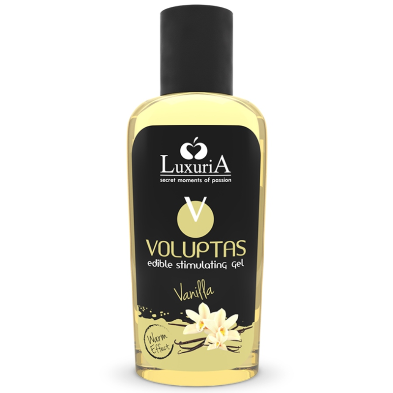 INTIMATELINE LUXURIA - VOLUPTAS ESSBARES MASSAGEGEL MIT WRMEEFFEKT - VANILLE 100 ML - Sexotim