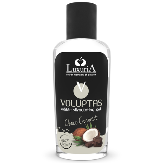 INTIMATELINE LUXURIA - VOLUPTAS ESSBARES MASSAGEGEL MIT WRMENDEM EFFEKT - KOKOSNUSS UND CREME 100 ML - Sexotim