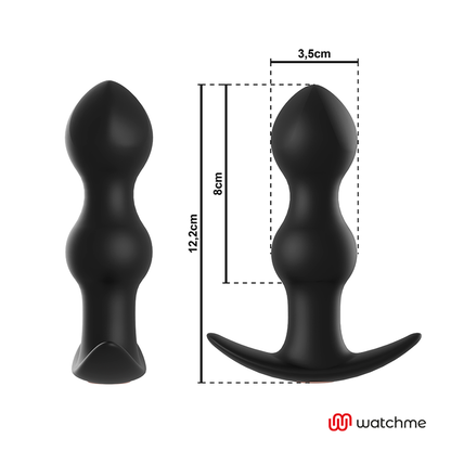 ANBIGUO - ANAL PLUG VIBRATOR TIBERIO MIT WATCHME & FERNBEDIENUNG - Sexotim