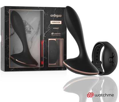 ANBIGUO - WATCHME VIBRATOR MIT FERNBEDIENUNG ANALSTECKER VERNET - Sexotim