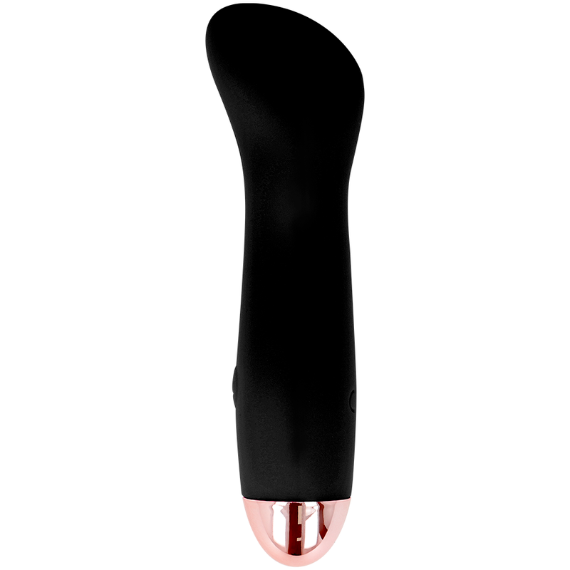 DOLCE VITA - AUFLADBARER VIBRATOR EINE SCHWARZE 7-GESCHWINDIGKEIT - Sexotim