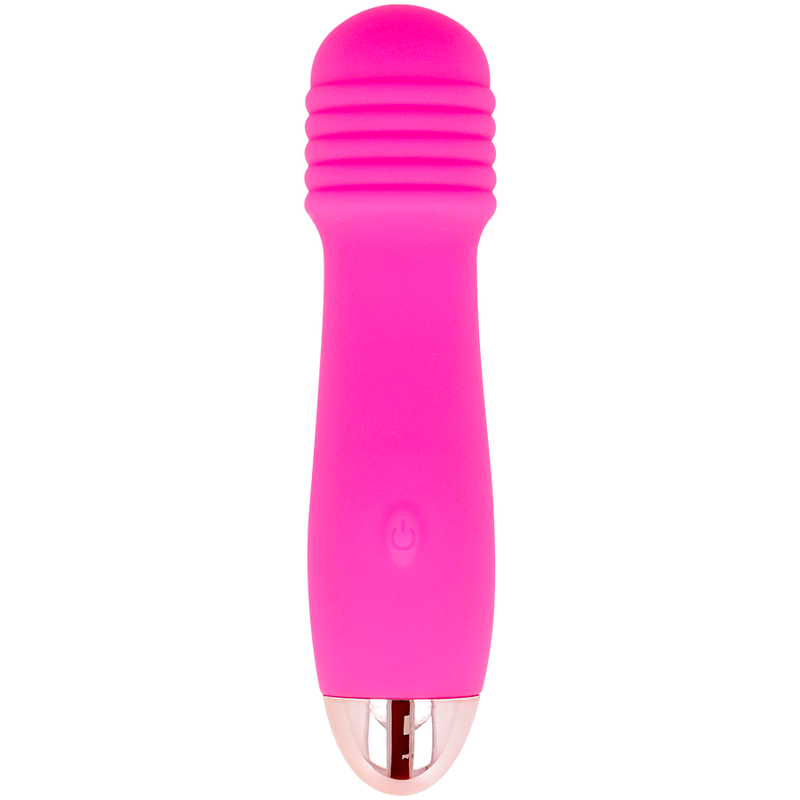 DOLCE VITA - AUFLADBARER VIBRATOR DREI ROSA 7 GESCHWINDIGKEITEN - Sexotim
