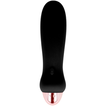 DOLCE VITA - AUFLADBARER VIBRATOR FÜNF SCHWARZ 7 GESCHWINDIGKEITEN - Sexotim