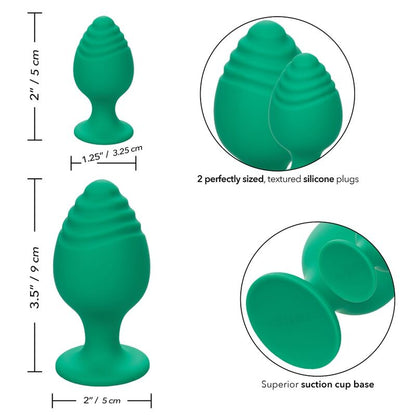 CALEXOTICS - CHEEKY BUTTPLUG GRÜN - Sexotim