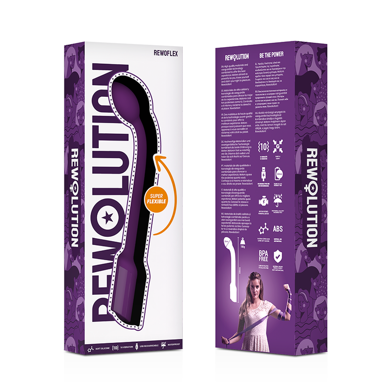 REWOLUTION - REWOFLEX FLEXIBLER G-PUNKT-STIMULATOR-VIBRATOR - Sexotim