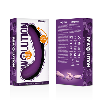 REWOLUTION - REWOCURVY WIEDERAUFLADBARER, FLEXIBLER VIBRATOR - Sexotim